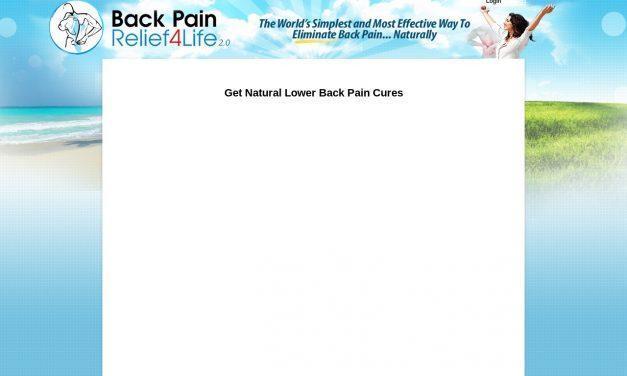 Back Pain Relief For Life |