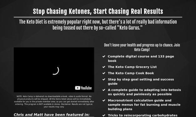 Keto Camp: Scientifically Backed Fat Loss and Muscle Building Program