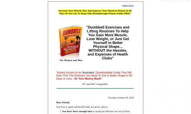 dumbbell routines and exercises